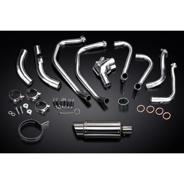 Delkevic volledig systeem Round RVS 200mm - VFR800X CROSSRUNNER 2011-14