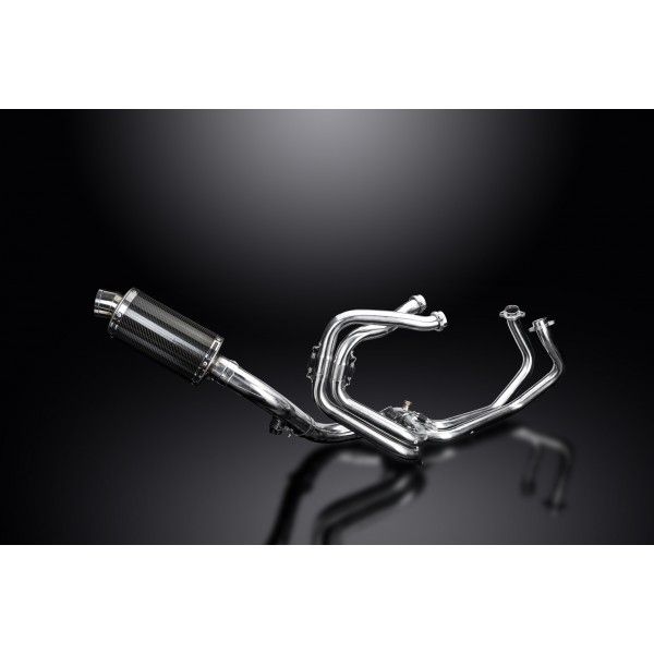 Delkevic volledig systeem Oval Carbon 225mm - VFR800X CROSSRUNNER 2011-14