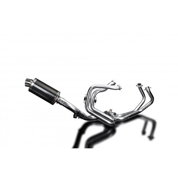 Delkevic volledig systeem Oval Carbon 225mm - VFR800X CROSSRUNNER 2011-14