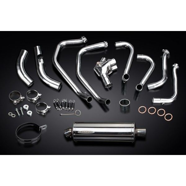 Delkevic volledig systeem Oval RVS 350mm - VFR800X CROSSRUNNER 2011-14