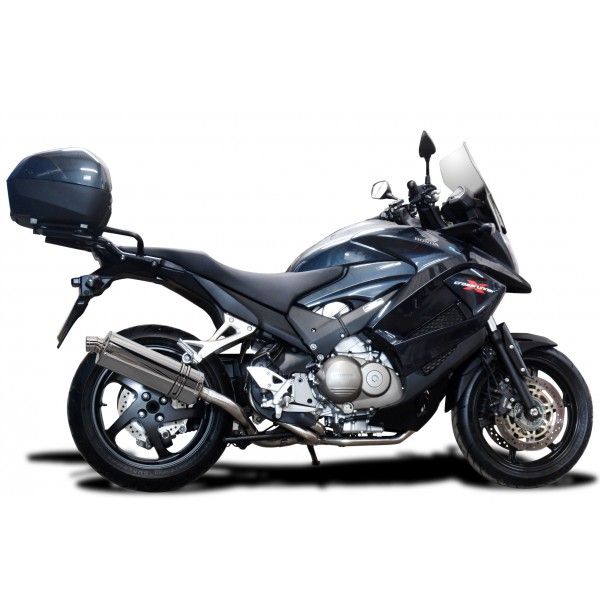 Delkevic volledig systeem Oval RVS 350mm - VFR800X CROSSRUNNER 2011-14