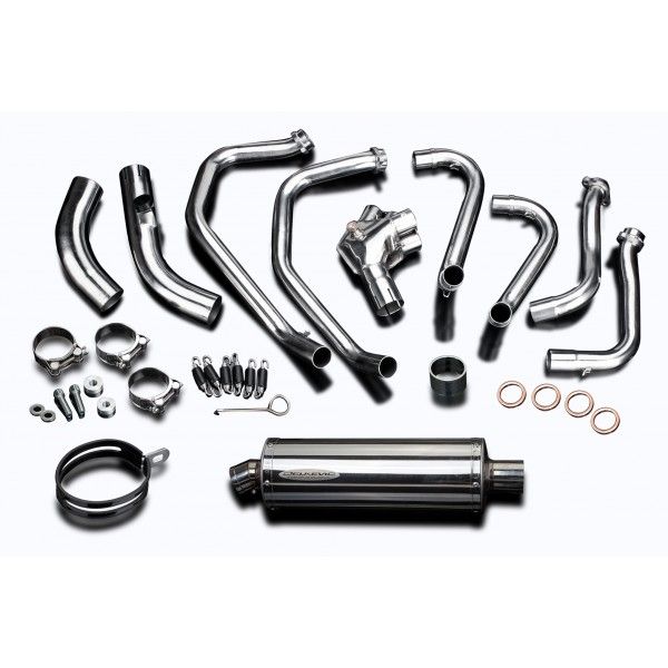 Delkevic volledig systeem Oval RVS 350mm - VFR800X CROSSRUNNER 2011-14