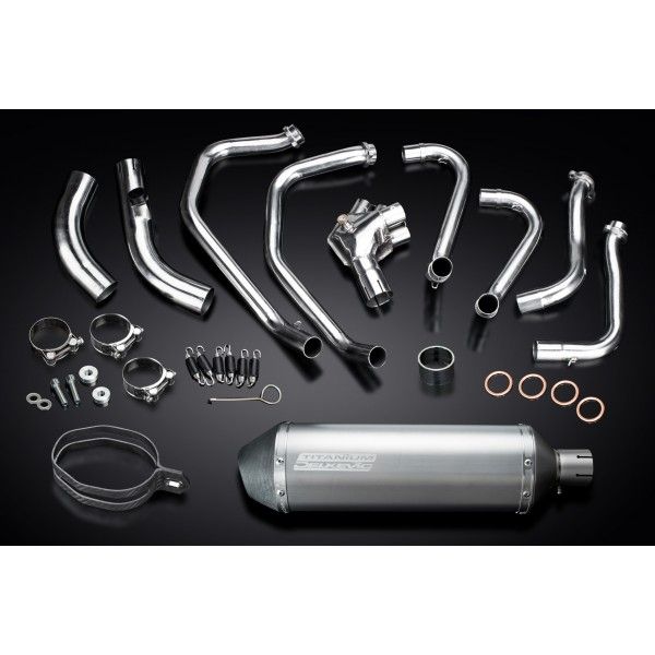 Delkevic volledig systeem X-Oval Titanium 343mm - VFR800X CROSSRUNNER 2011-14