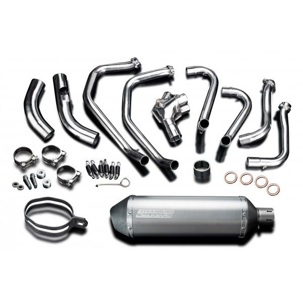 Delkevic volledig systeem X-Oval Titanium 343mm - VFR800X CROSSRUNNER 2011-14