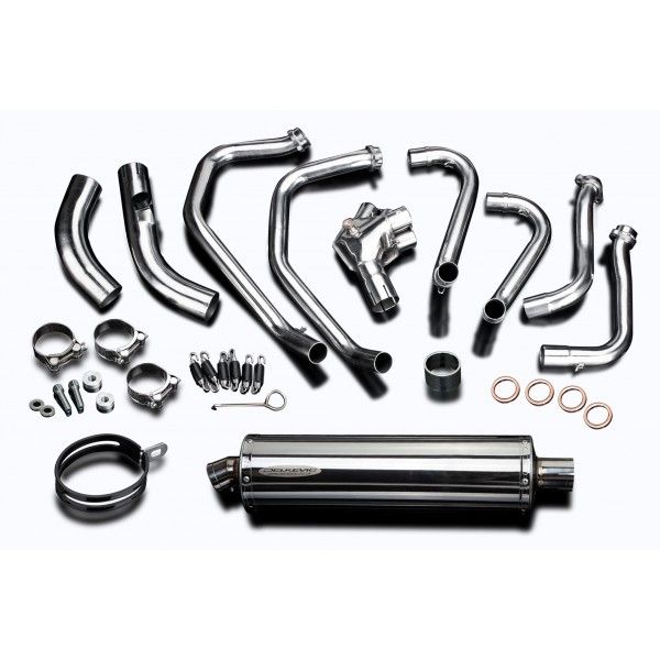 Delkevic volledig systeem Oval RVS 450mm - VFR800X CROSSRUNNER 2011-14