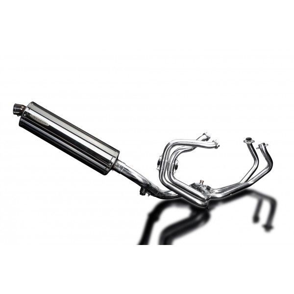 Delkevic volledig systeem Oval RVS 450mm - VFR800X CROSSRUNNER 2011-14