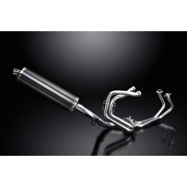 Delkevic volledig systeem Oval Carbon 450mm - VFR800X CROSSRUNNER 2011-14