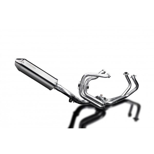 Delkevic volledig systeem Tri-Oval RVS 320mm - VFR800X CROSSRUNNER 2011-14