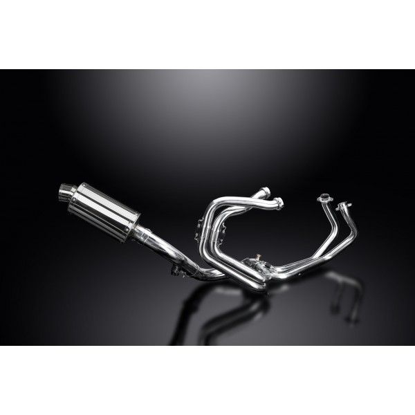 Delkevic volledig systeem Oval RVS 225mm - VFR800X CROSSRUNNER 2011-14