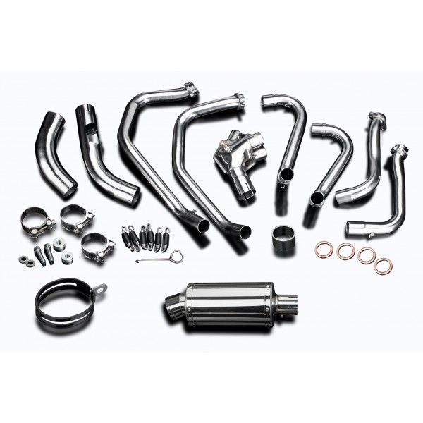 Delkevic volledig systeem Oval RVS 225mm - VFR800X CROSSRUNNER 2011-14