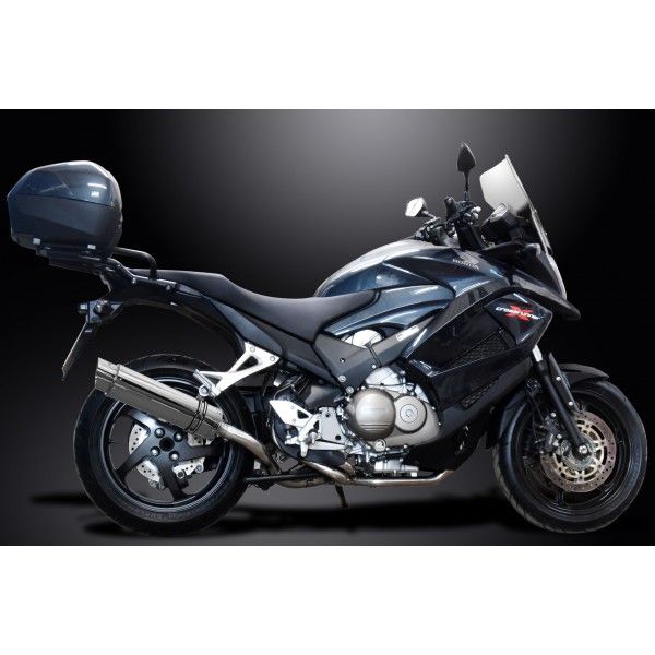 Delkevic volledig systeem Round RVS 350mm - VFR800X CROSSRUNNER 2011-14