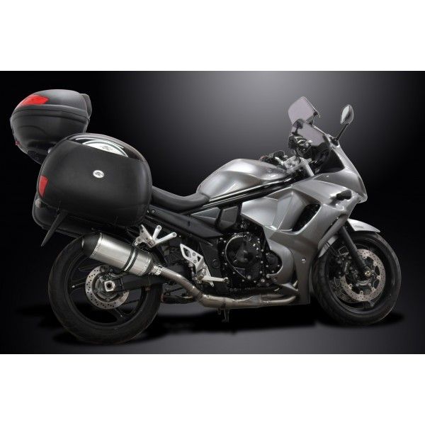 Delkevic slip-on kit X-Oval Titanium 260mm - GSX1250FA (2010-2016)