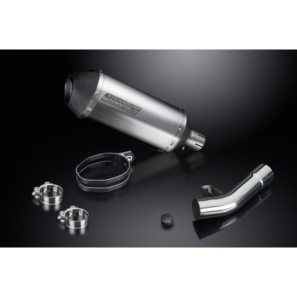 Delkevic slip-on kit X-Oval Titanium 260mm - GSX650F (2007-2016)