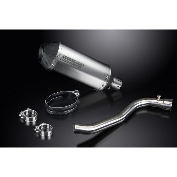 Delkevic slip-on kit X-Oval Titanium 260mm - GSX-R1000K7-K8 (2007-2008)