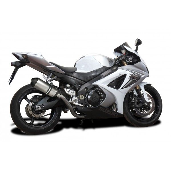 Delkevic slip-on kit X-Oval Titanium 260mm - GSX-R1000K7-K8 (2007-2008)