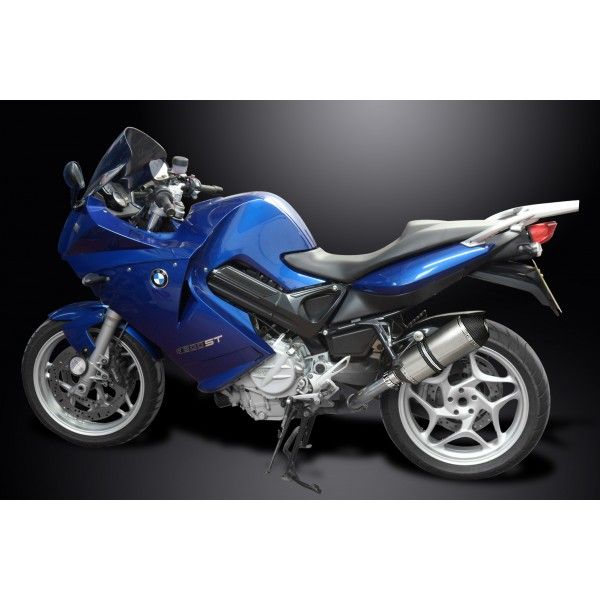 Delkevic slip-on kit X-Oval Titanium 260mm - F800 S/ST (2006-2014)