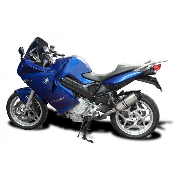 Delkevic slip-on kit X-Oval Titanium 260mm - F800 S/ST (2006-2014)