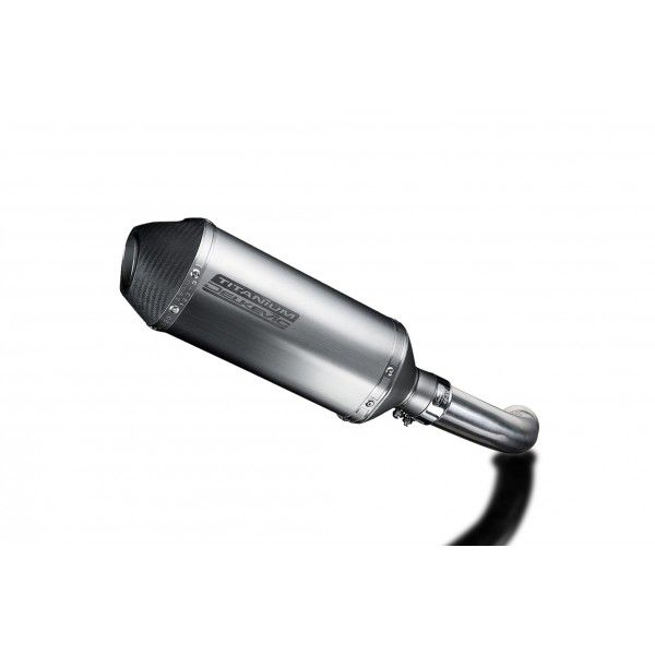 Delkevic slip-on kit X-Oval Titanium 260mm - F800 S/ST (2006-2014)