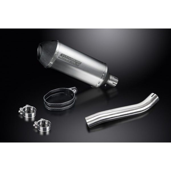 Delkevic slip-on kit X-Oval Titanium 260mm - ZX-10R NINJA (2004-2005)