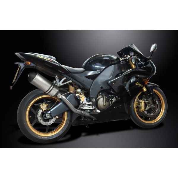 Delkevic slip-on kit X-Oval Titanium 260mm - ZX-10R NINJA (2004-2005)