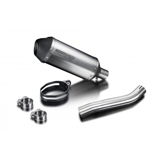 Delkevic slip-on kit X-Oval Titanium 260mm - ZX-10R NINJA (2004-2005)