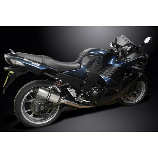 Delkevic slip-on kit X-Oval Titanium 260mm - ZZR1400/ZX14 (2006-2007)