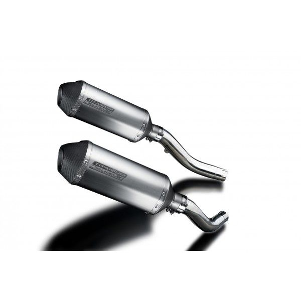 Delkevic slip-on kit X-Oval Titanium 260mm - Z1000 (2003-2006)