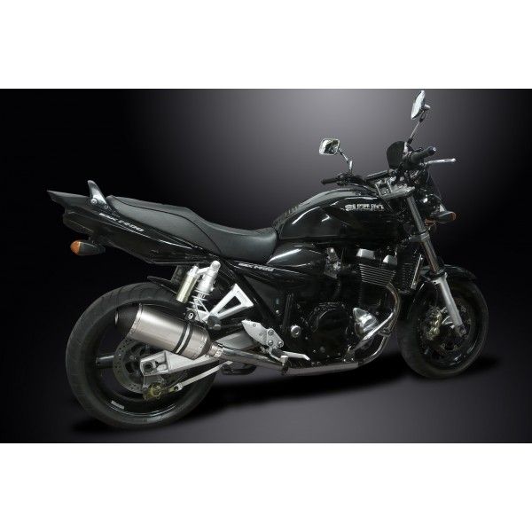 Delkevic slip-on kit X-Oval Titanium 260mm - GSX1400 K2-K4 (2001-2004)