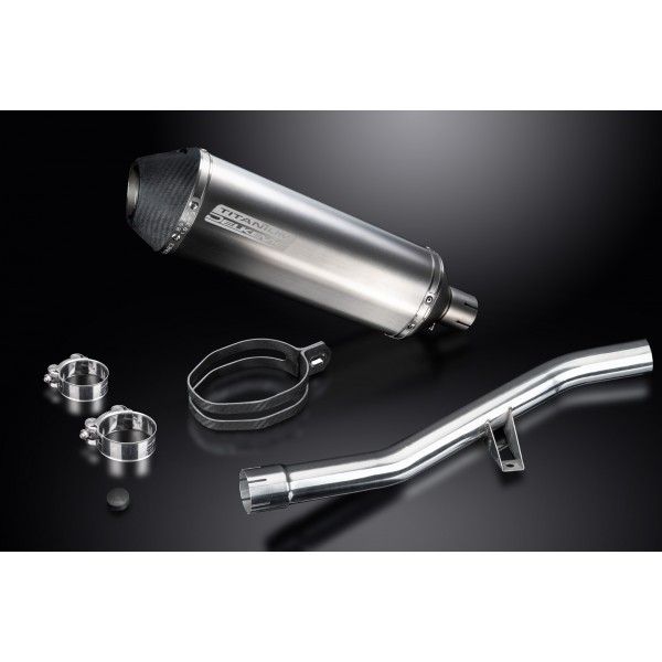 Delkevic slip-on kit X-Oval Titanium 343mm - GTR1400 (2007-2020)