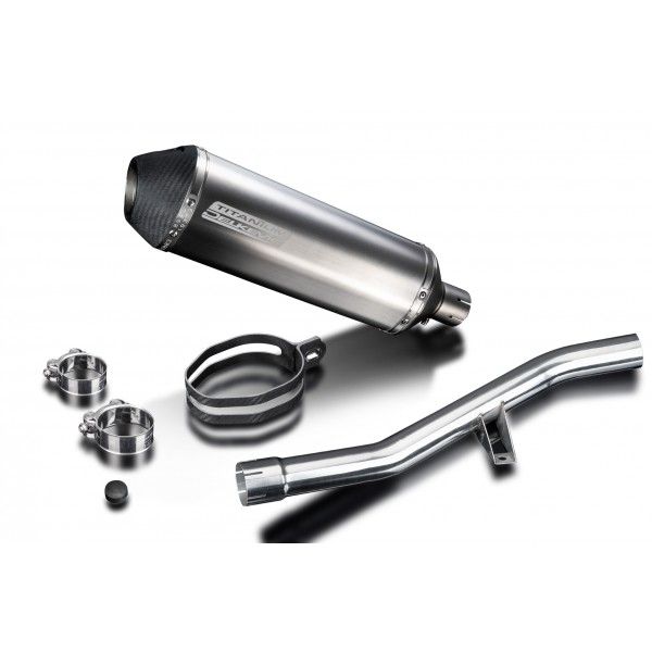Delkevic slip-on kit X-Oval Titanium 343mm - GTR1400 (2007-2020)