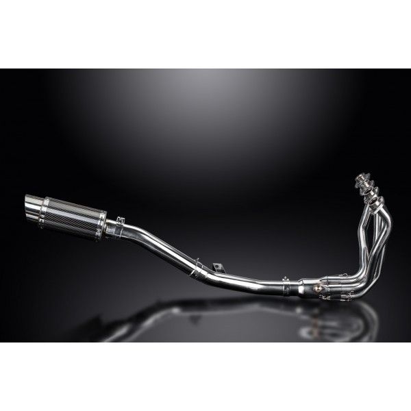 Delkevic volledig systeem Round Carbon 200mm - VERSYS 1000 10-14