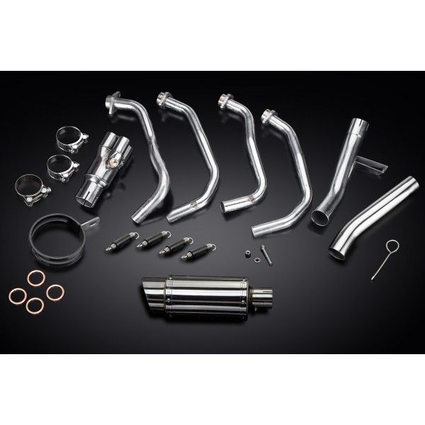 Delkevic volledig systeem Round RVS 200mm - VERSYS 1000 10-14