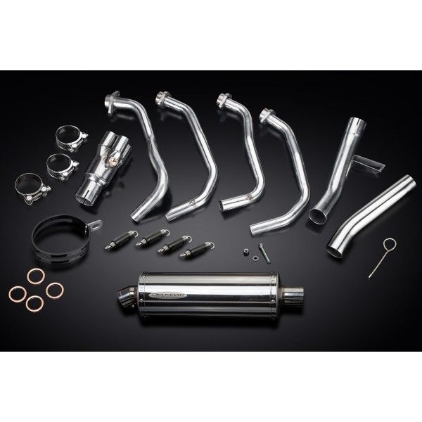 Delkevic volledig systeem Oval RVS 350mm - VERSYS 1000 10-14