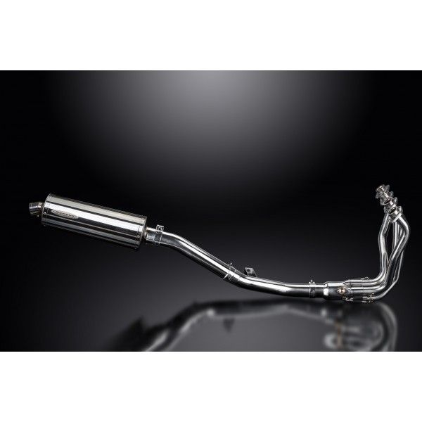 Delkevic volledig systeem Oval RVS 350mm - VERSYS 1000 10-14