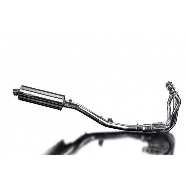 Delkevic volledig systeem Oval RVS 350mm - VERSYS 1000 10-14