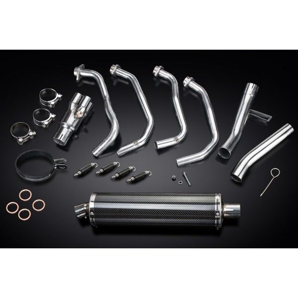 Delkevic volledig systeem Oval Carbon 450mm - VERSYS 1000 10-14