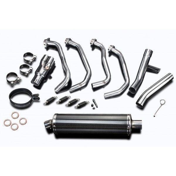 Delkevic volledig systeem Oval Carbon 450mm - VERSYS 1000 10-14