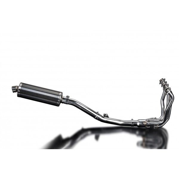 Delkevic volledig systeem Oval Carbon 350mm - VERSYS 1000 10-14