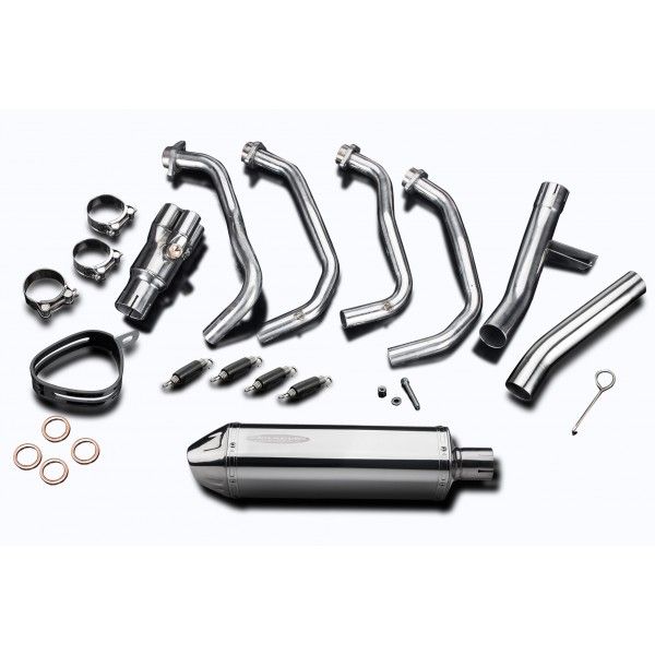 Delkevic volledig systeem Tri-Oval RVS 320mm - VERSYS 1000 10-14