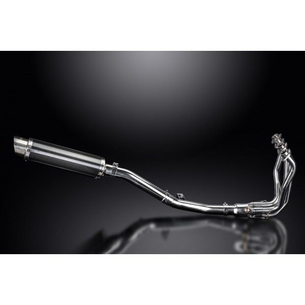 Delkevic volledig systeem Round Carbon 350mm - VERSYS 1000 10-14