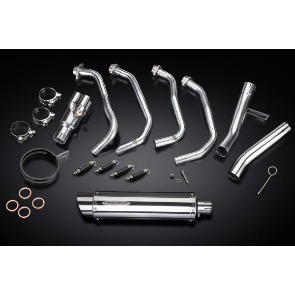 Delkevic volledig systeem Round RVS 350mm - VERSYS 1000 10-14