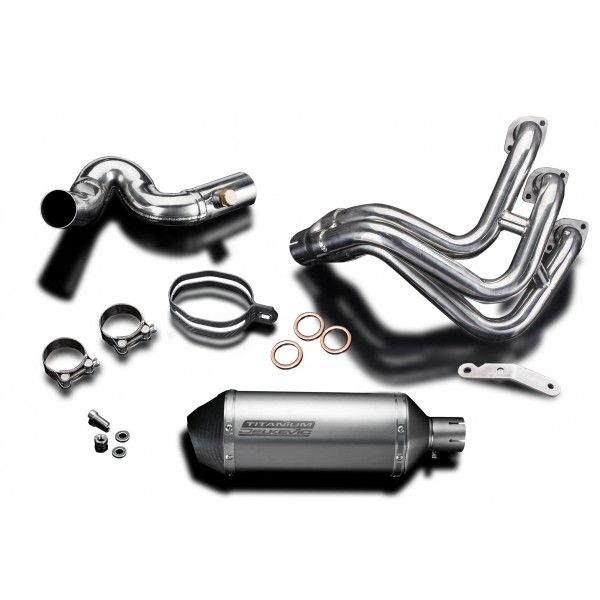 Delkevic volledig systeem X-Oval Titanium 260mm - TRACER 900 15-20