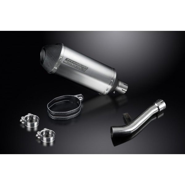 Delkevic slip-on kit X-Oval Titanium 260mm - FZ1 FAZER (2006-2015)