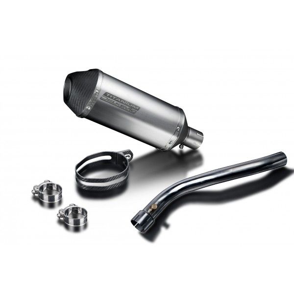 Delkevic slip-on kit X-Oval Titanium 260mm - GSX-R1000 (2009-2011)