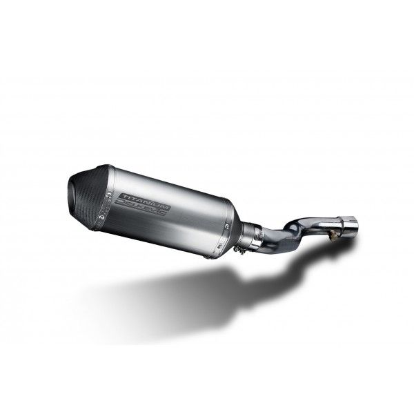 Delkevic slip-on kit X-Oval Titanium 260mm - GSX-R1000 (2009-2011)