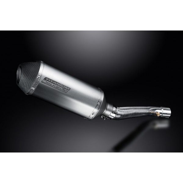 Delkevic slip-on kit X-Oval Titanium 260mm - ZX-10R NINJA (2011-2015)
