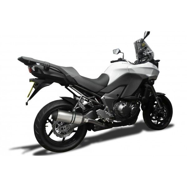 Delkevic slip-on kit X-Oval Titanium 260mm - KLZ1000 1000 VERSYS (2010-2014)