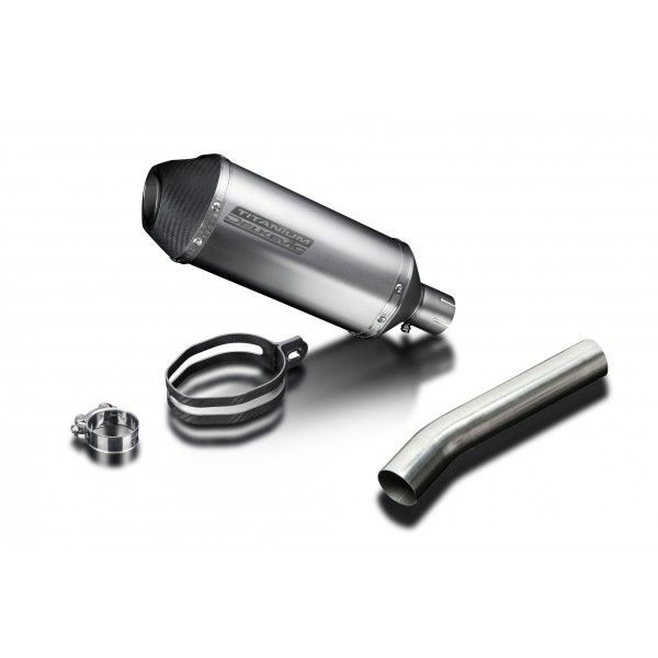 Delkevic slip-on kit X-Oval Titanium 260mm - KLZ1000 1000 VERSYS (2010-2014)