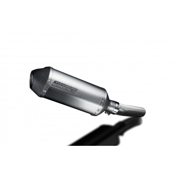 Delkevic slip-on kit X-Oval Titanium 260mm - KLZ1000 1000 VERSYS (2010-2014)