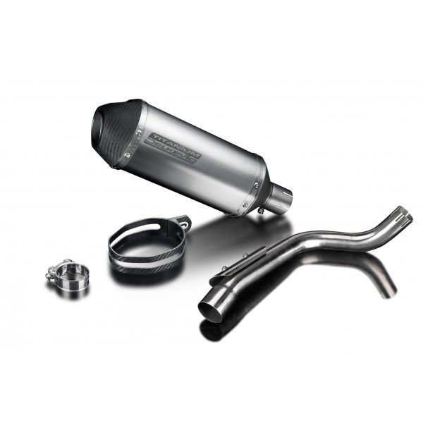 Delkevic slip-on kit X-Oval Titanium 260mm - CB600F HORNET (1998-2002)